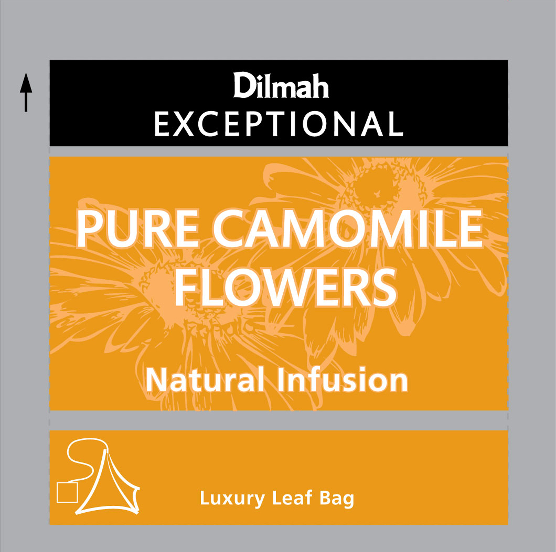 Dilmah Exceptional Pure Camomile Flowers Infusion
