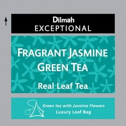 Dilmah Exceptional Fragrant Jasmine Green Tea