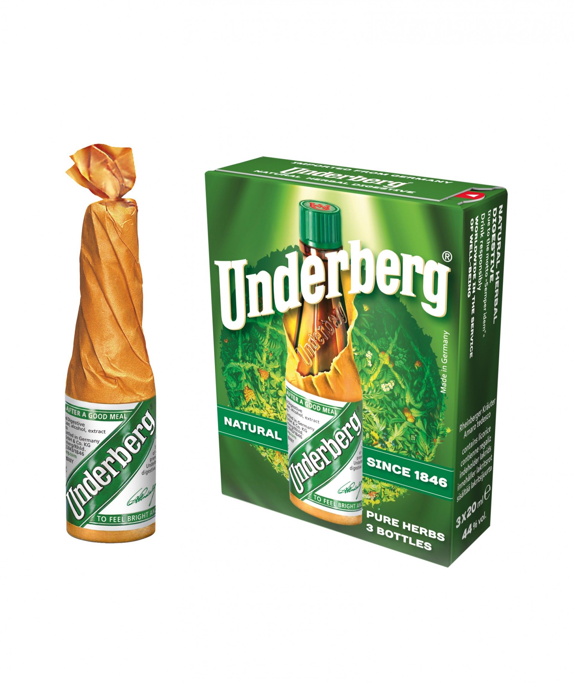 Underberg - Pack 3 Garrafas