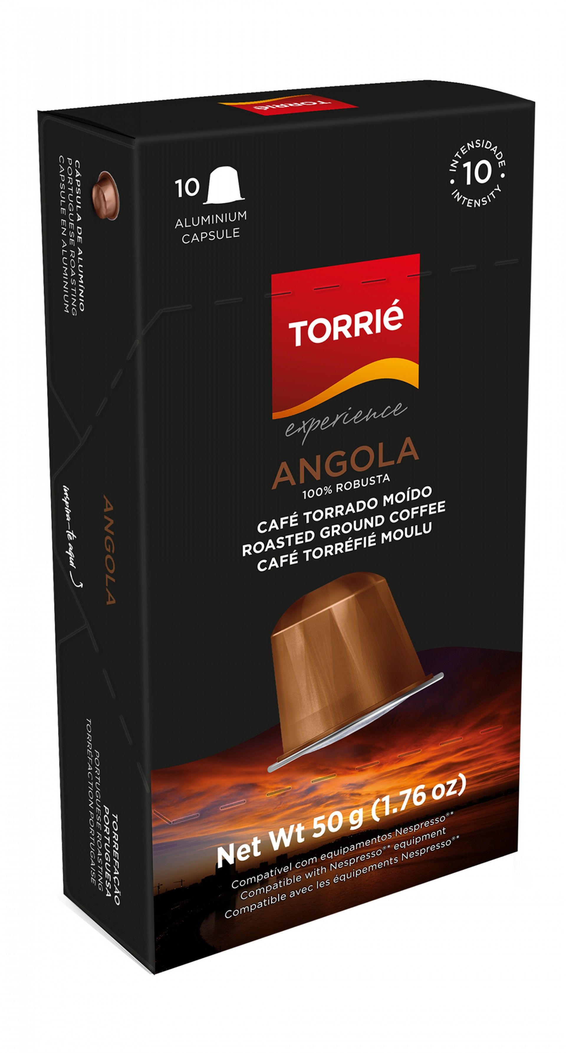 Torrié Angola Cápsula Alumínio