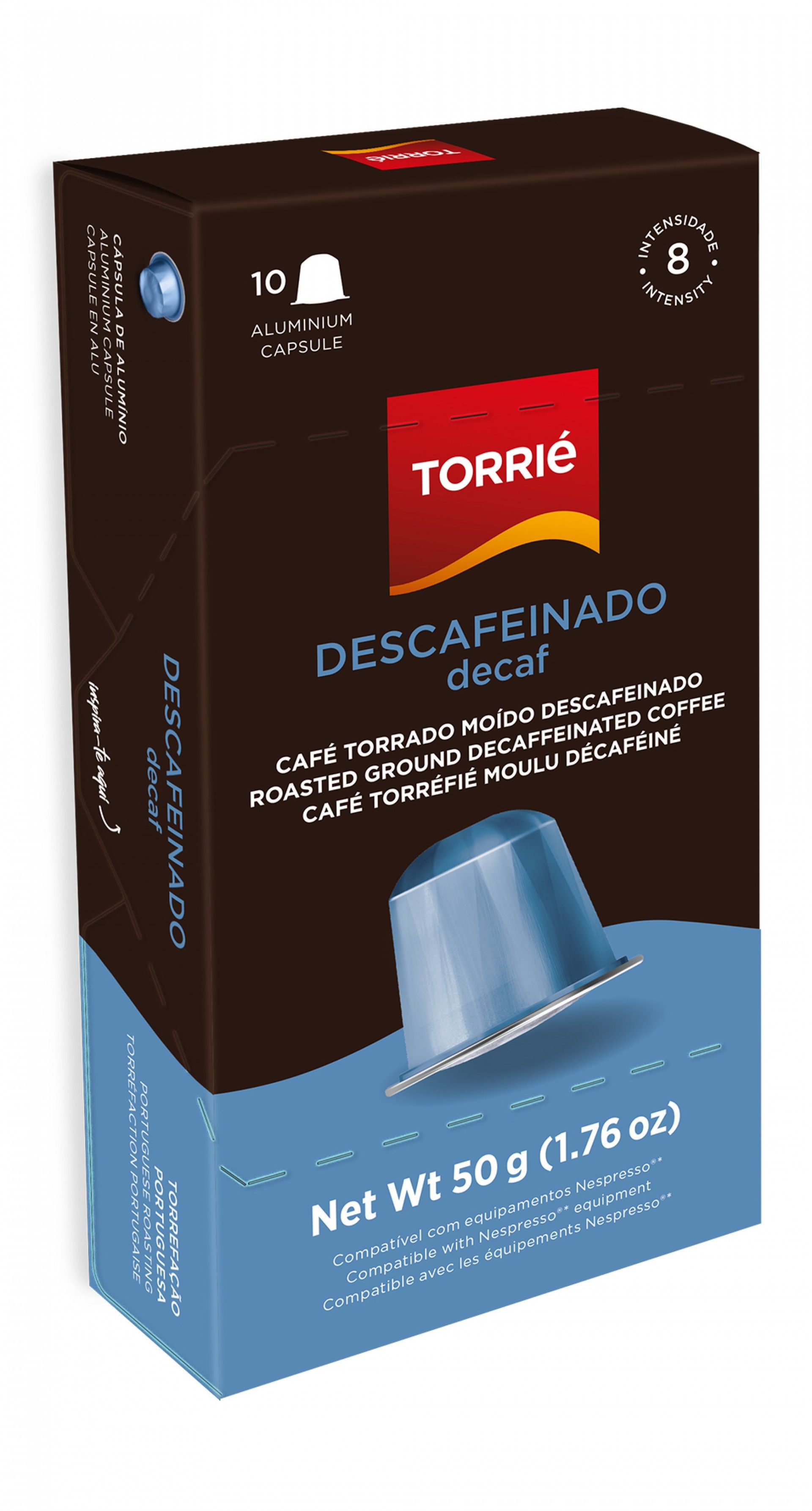 Torrié Descafeínado Cápsula Alumínio