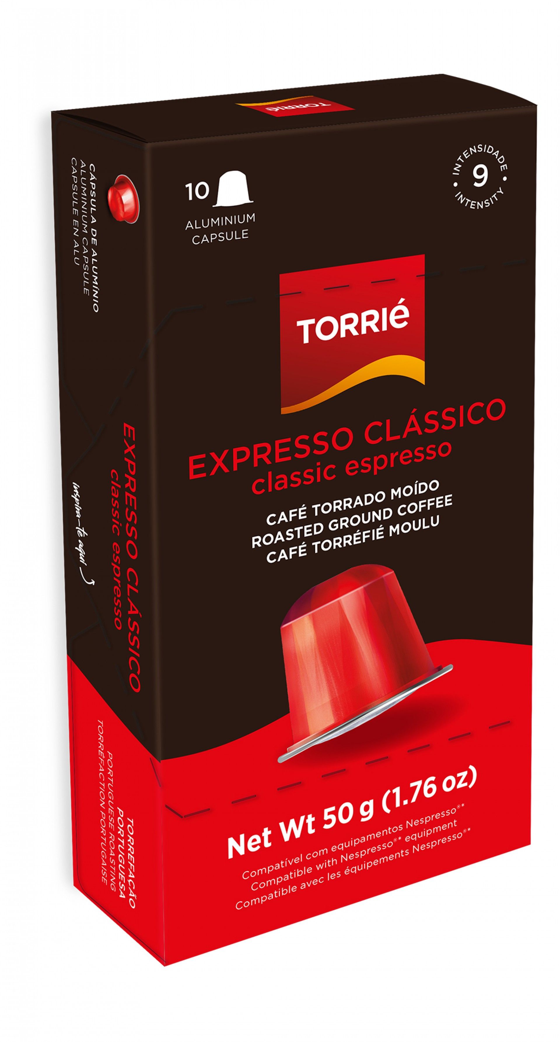 Torrié Expresso Clássico Cápsula Alumínio