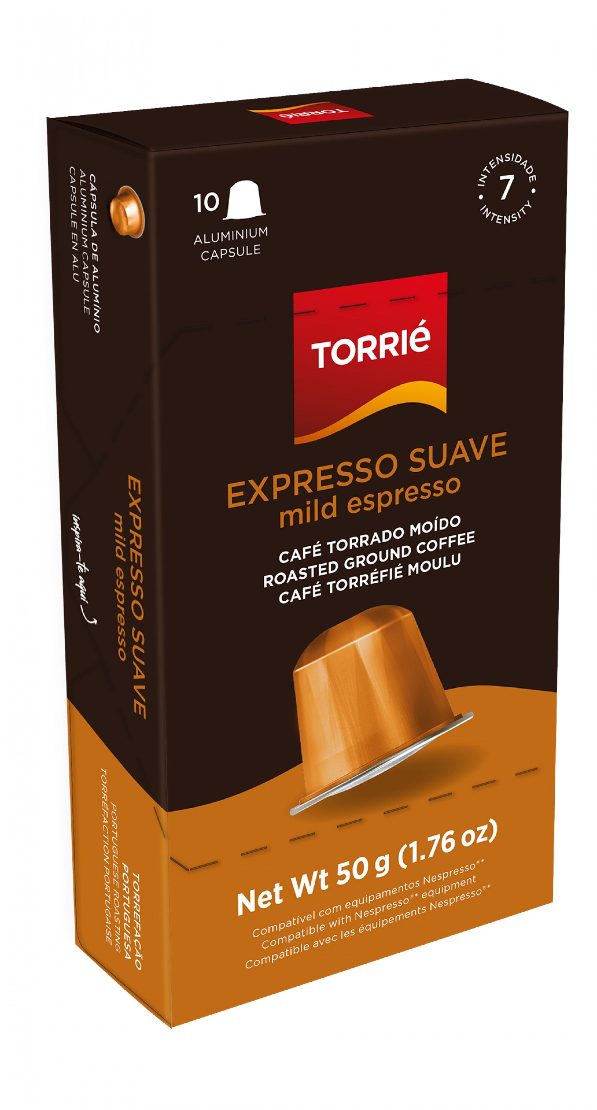 Torrié Expresso Suave Cápsula Alumínio