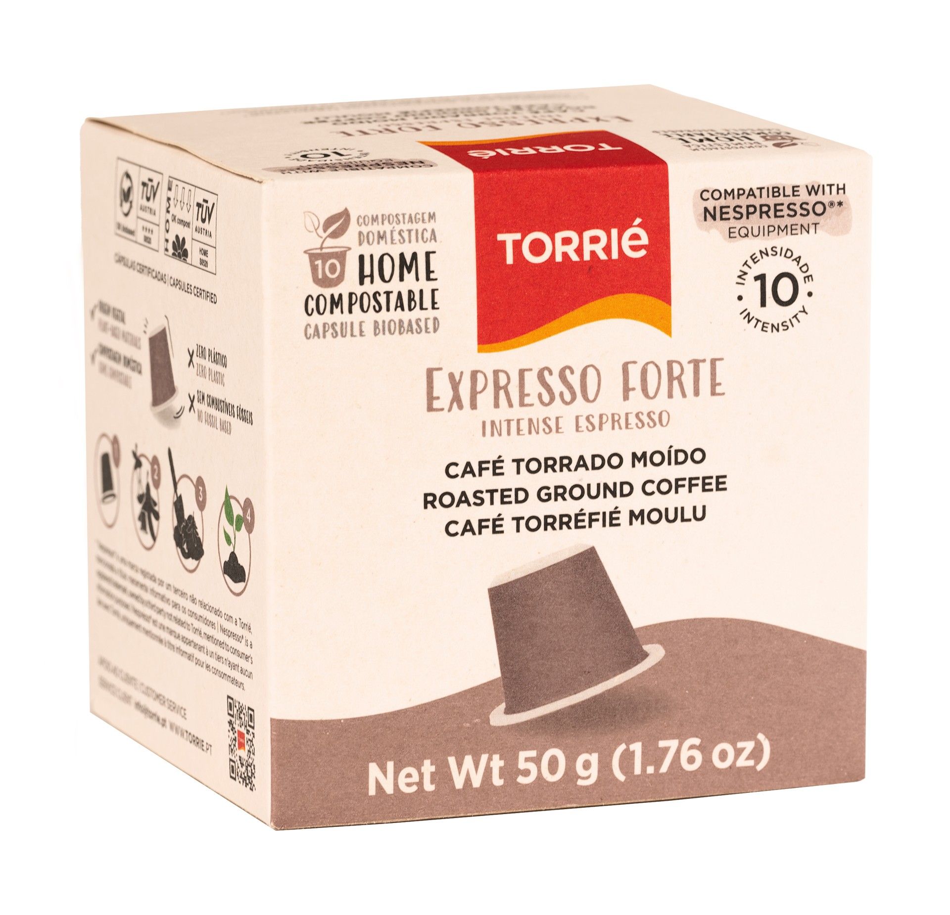 Torrié Expresso Forte Cápsula Home Compostable