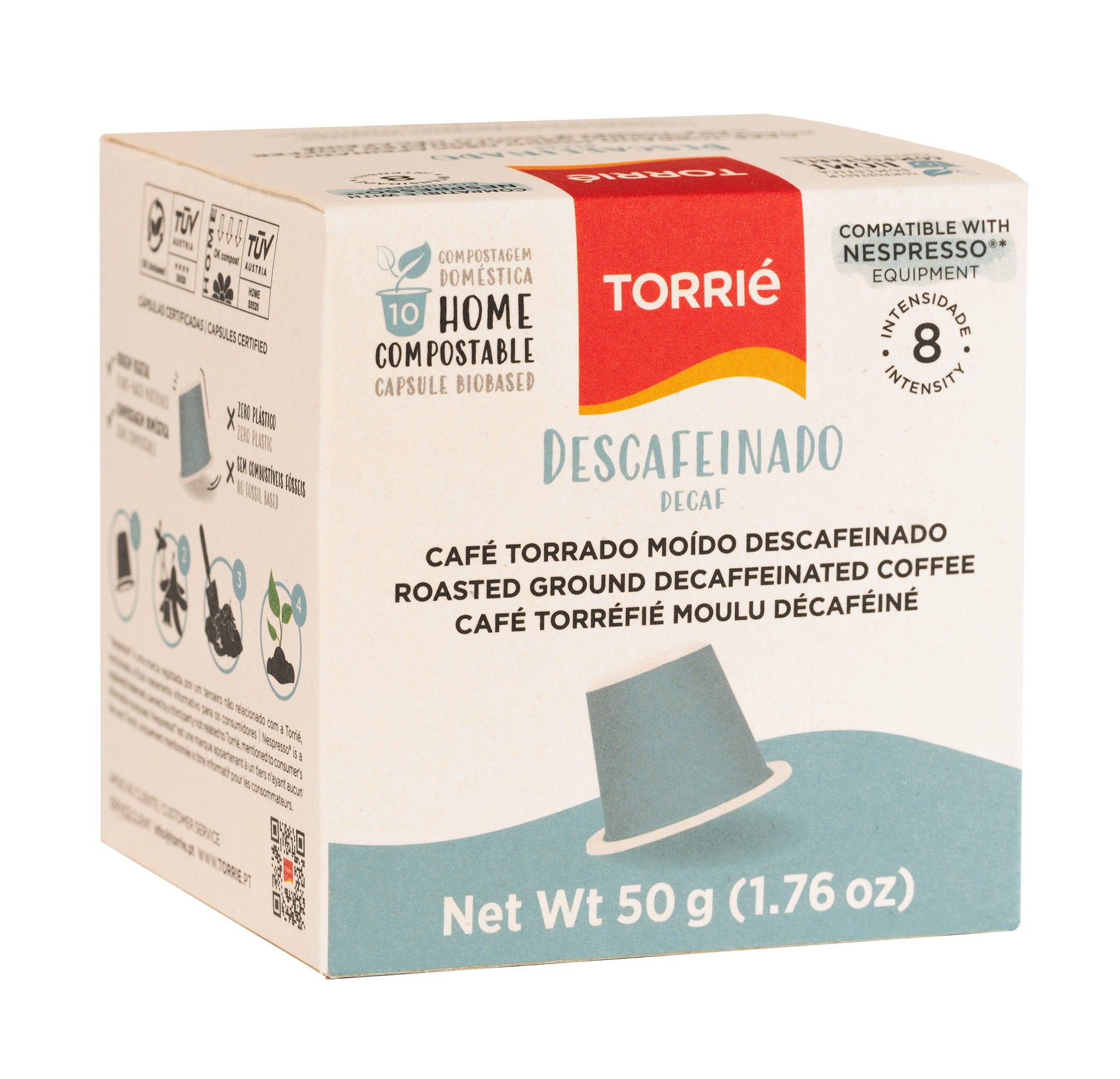 Torrié Descafeinado Cápsula Home Compostable