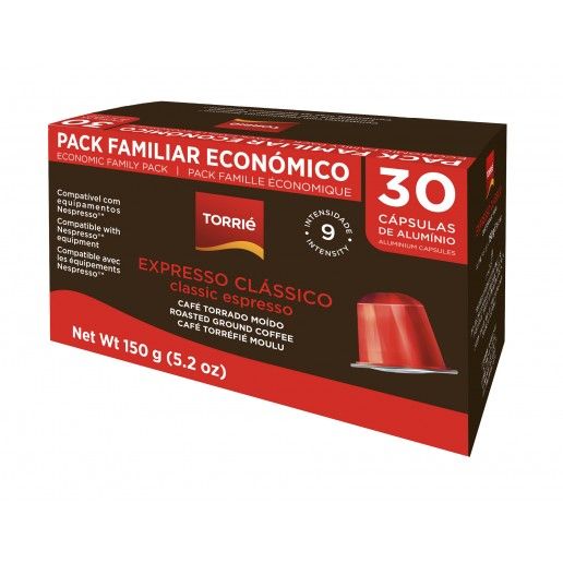 Torri Expresso Clssico Pack Familiar 30 Cpsulas Alumnio