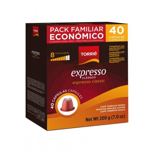 Torri Expresso Clssico Pack Familiar 40 Cpsulas Plstico