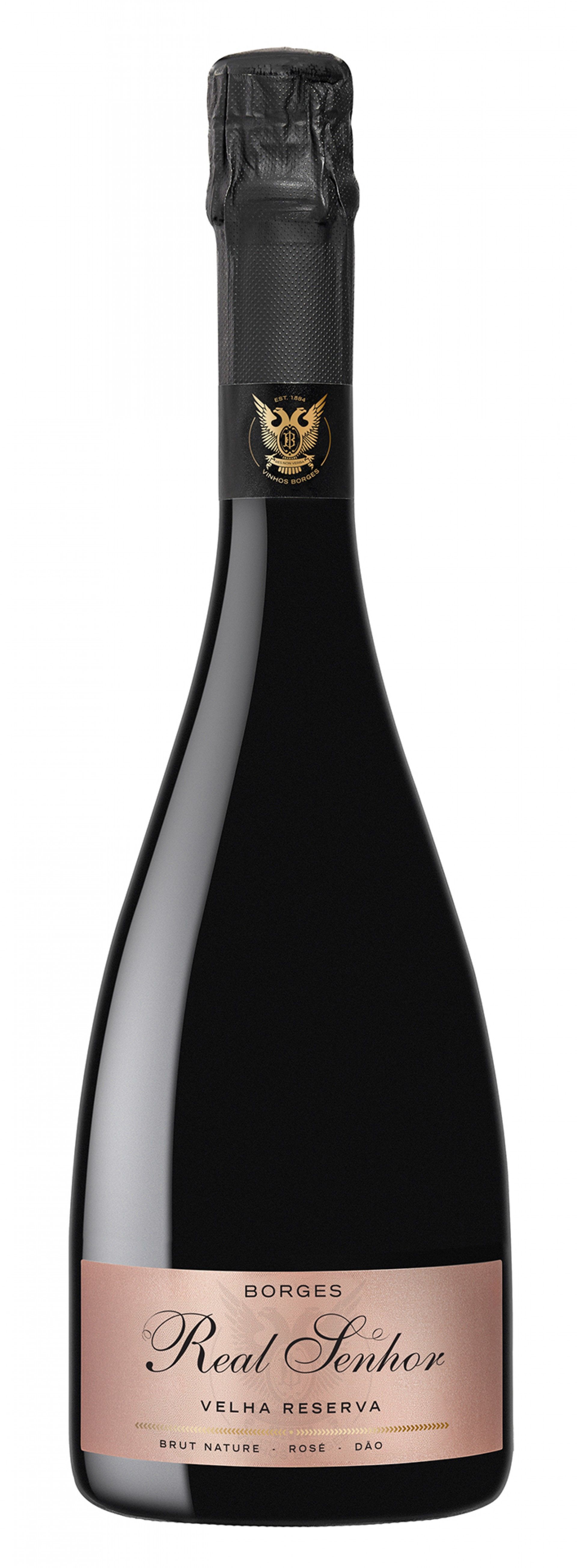Borges Real Senhor Brut Nature Velha Reserva Dão Rosé 2021